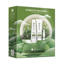 Biolage Strength Recovery Shampoo Conditioner & Free Mini Repair Spray Holiday Trio Boxed