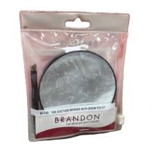 Brandon 10x Suction Mirror With Brow Brush M-735