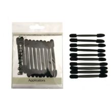 Brandon Cosmetics Double Tip Sponge Eye Shadows Applicators Black 1276