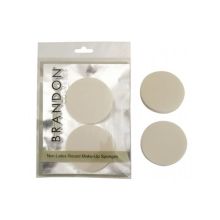 Brandon Non Latex Round Sponges 2Pk 1204