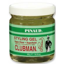 Clubman Pinaud Clear Styling Gel 16 oz