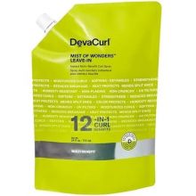 Deva Curl Mist Of Wonders Leave In 24 oz Refill Pouch