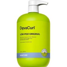DevaCurl Low-Poo Original Mild Lather Cleanser for Rich Moisture