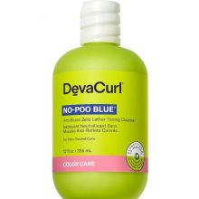 DevaCurl No-Poo Blue Anti-Brass Zero Lather Toning Cleanser 12 oz