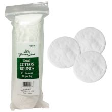 Fanta Sea Small Cotton Rounds 80 Pack FSC540