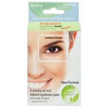 Godefroy Instant Eyebrow Tint Singles Medium Brown