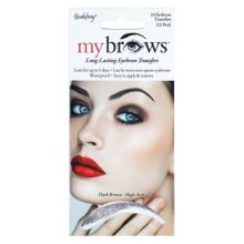 Godefroy My Brows Eyebrow Transfers Dark Brown High Arch