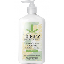 Hempz White Citrus & Cucumber Herbal Body Moisturizer 17 oz