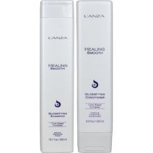 Lanza Glossifying Smooth Shampoo 10.1 oz & Conditioner 8.5 oz Duo