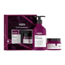 L'Oreal Professionnel Curl Expression 16.9 oz Shampoo & 8.5 oz Rich Masque Duo Boxed