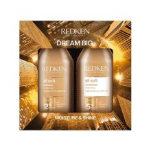Redken All Soft 16.9 oz Shampoo & Conditioner Duo Boxed