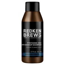 Redken Brews Pyrithione Zinc Anti-Dandruff Shampoo 1.7 oz