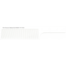 Vincent White Flat Top Comb 9 " (VT1719W)