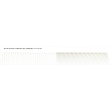Vincent White Marceling Comb 8.75 " (VT1717W)