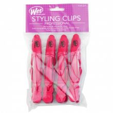 Wet Brush Pro 4 Pack Styling Clips Pink