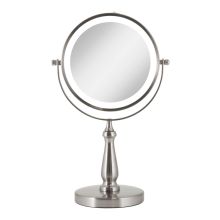 Zadro LED Lighted Dual Sided Vanity Mirror 1X/8X - LVAN48